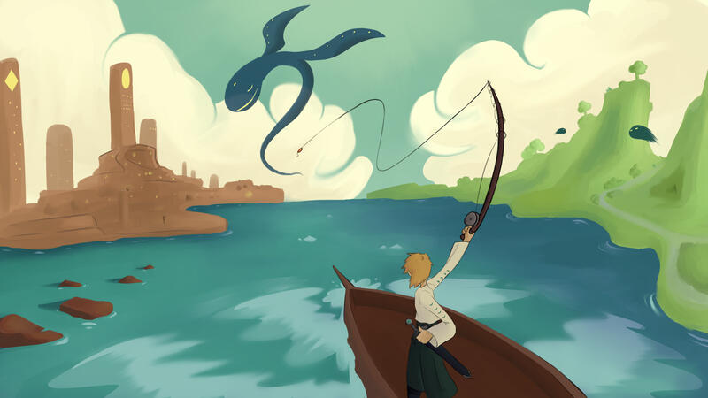 Waters of Gronnya Key Art Waters of Gronnya Key Art