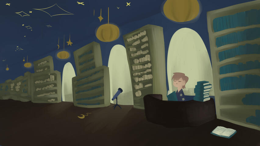 Astral Library environment concept