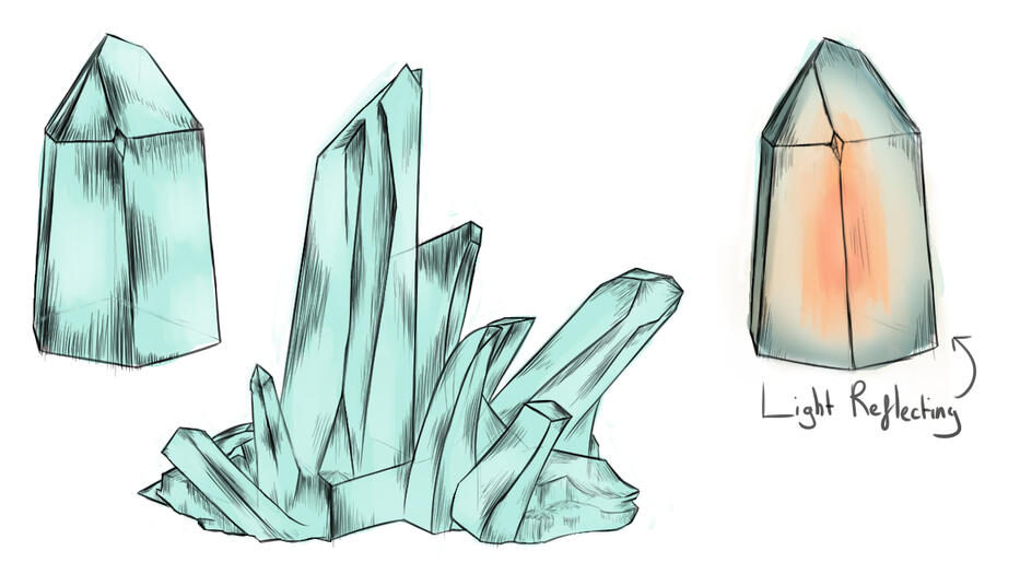 Crystal production design